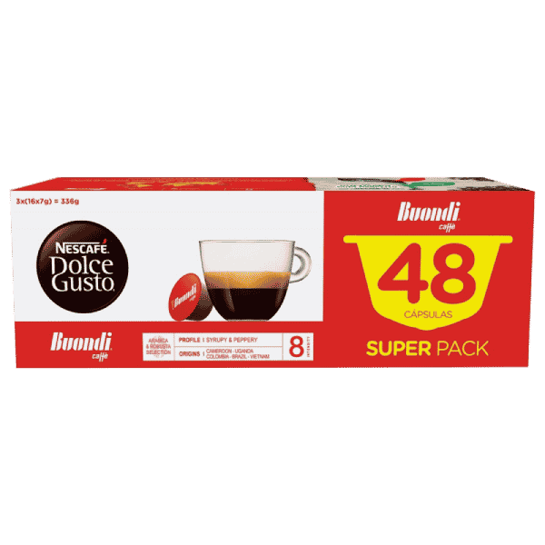 Capsules Nescafé® Dolce Gusto® Buondi Pack 48 units
