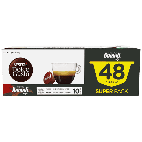 Capsules Nescafé® Dolce Gusto® Buondi Intenso Pack 48 units