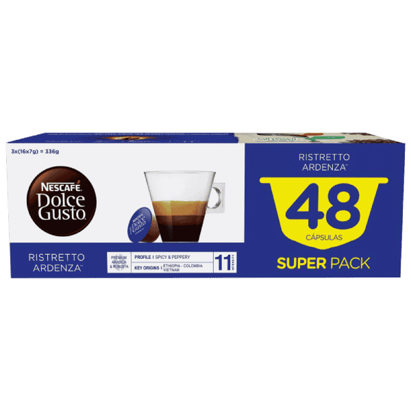 Capsules Nescafé® Dolce Gusto® Ristretto Ardenza Pack 48 units