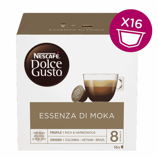 Capsules Nescafé® Dolce Gusto® Essenza di Moka 16 units