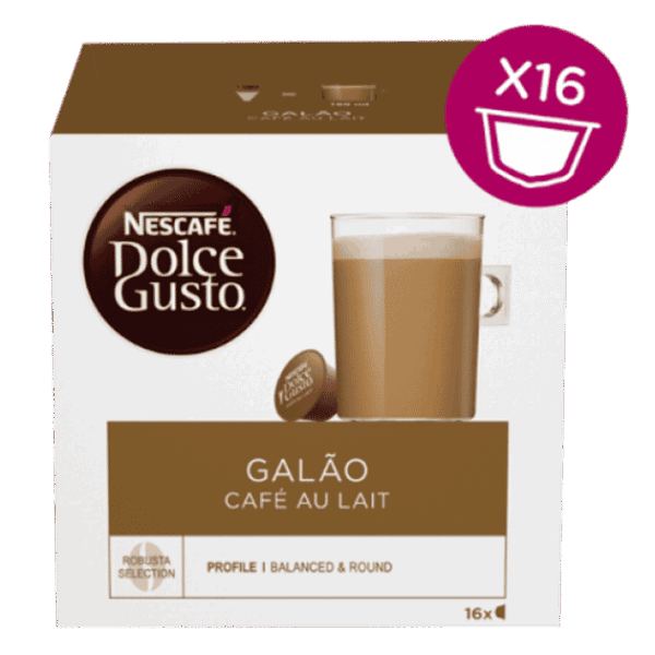 Capsules Nescafé® Dolce Gusto® Café au Lait 16 units