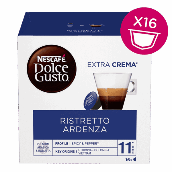 Capsules Nescafé® Dolce Gusto® Ristretto Ardenza 16 units