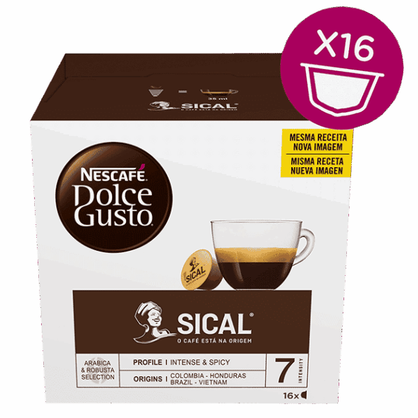 Capsules Nescafé® Dolce Gusto® Sical 16 units