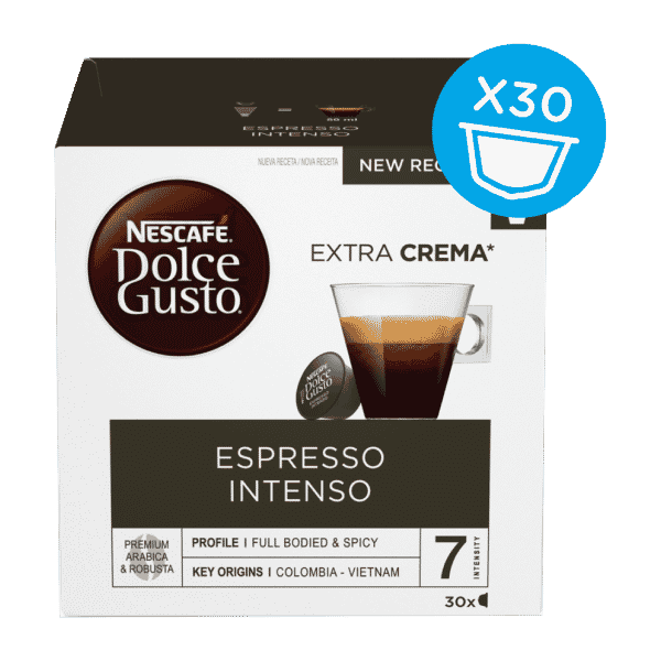 Capsules Nescafé® Dolce Gusto® Espresso Intenso XL 30 units