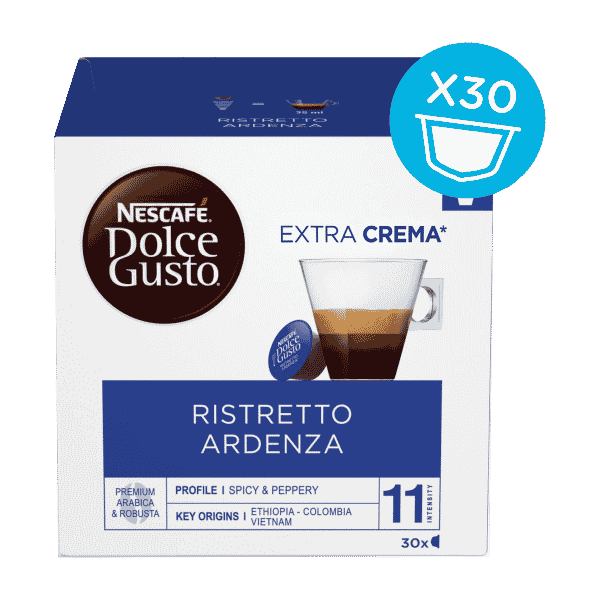 Capsules Nescafé® Dolce Gusto® Ristretto Ardenza XL 30 units