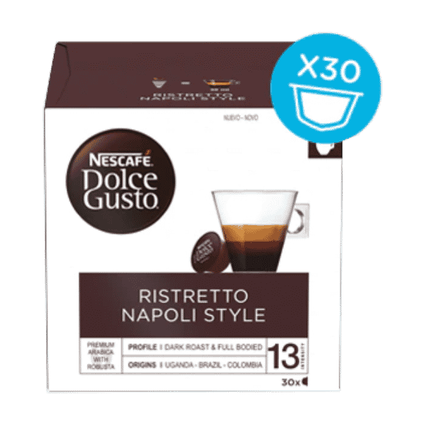 Capsules Nescafé® Dolce Gusto® Ristretto Napoli XL 30 units