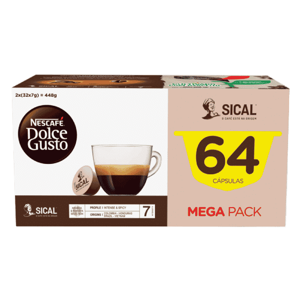 Capsules Nescafé® Dolce Gusto® Sical Mega Pack 64 units